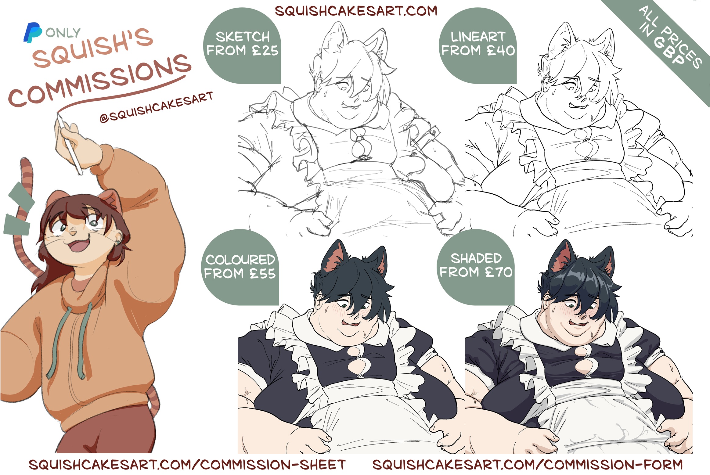 commission sheet